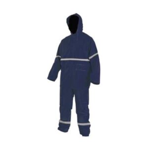 Impermeable azul