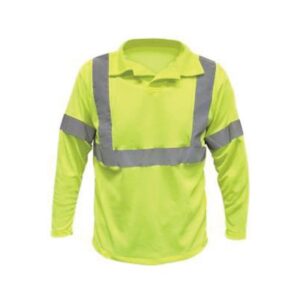 Playera polomanga larga