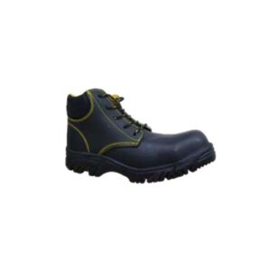 Bota de seguridad dieléctrica con puntera de protección y suela antiderrapante
