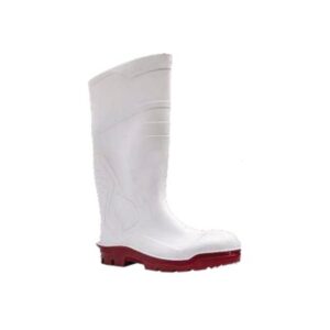 Bota de PVC con suela de nitrilo resistente a solventes y ácidos